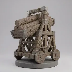 Clash of Clans COC The Siege Machine Log Launcher