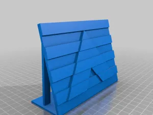 ally flag with a stand