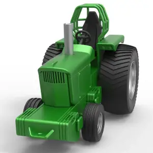 Fun short Pro Stock Pulling Tractor Version 2 Scale 1:25