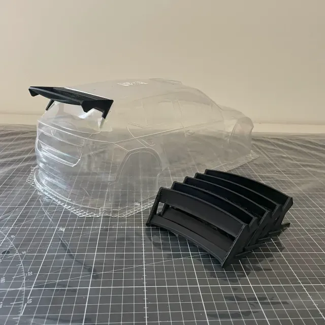 RC Car Wing #2 - Skoda Fabia Rally 2