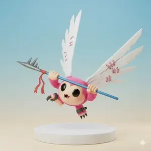 Picklemon Digimon Creature Model