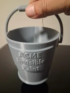 ACME Invisible Paint Bucket