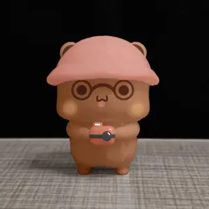 情侣熊系列-春游摄影师布布（Couple Bear-spring outing camera_bubu）