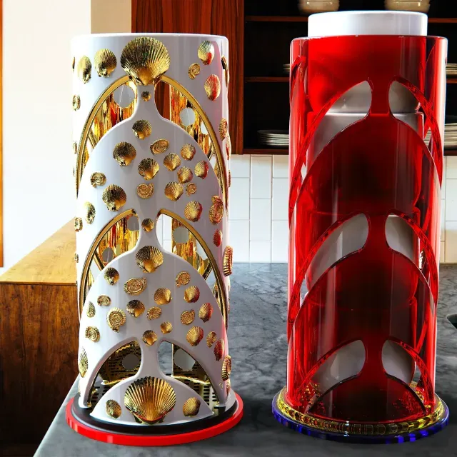Coffee & Tea Cup & Mug Stacker Universal Fit 4 Elegant Models — Image 4 of 9