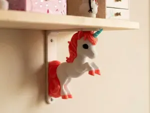 Unicorn shelf bracket
