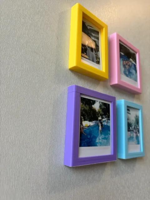 Instax Photo Frame Holder (Mini + Square) – Magnetic Display — Фото 3 из 9