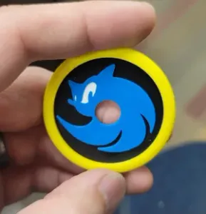 Sonic The Hedgehog Arcade Joystick Dust Cover