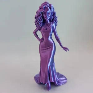 Elegant lady figure