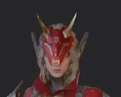 Descendan Gley The Thirster Cyberpunk Scifi Helmet Mask Head
