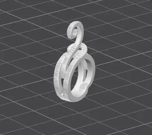 Ascending Spiral Loop Ring – Noah0x03 — Фото 5 из 7
