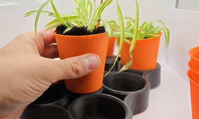 SMALL SEEDLING PLANT POTS — Image 3 of 9