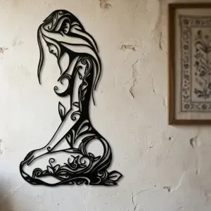 decoración pared mujer