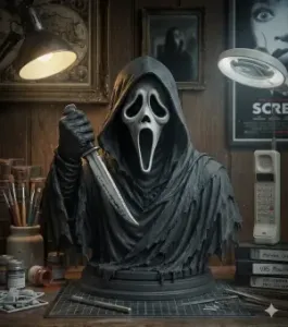 Ghost Killer – Busto de Terror Estilizado