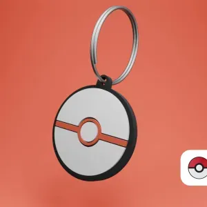 Premier Ball | Pokemon Keychain Series