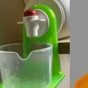 Detergent cup hanger