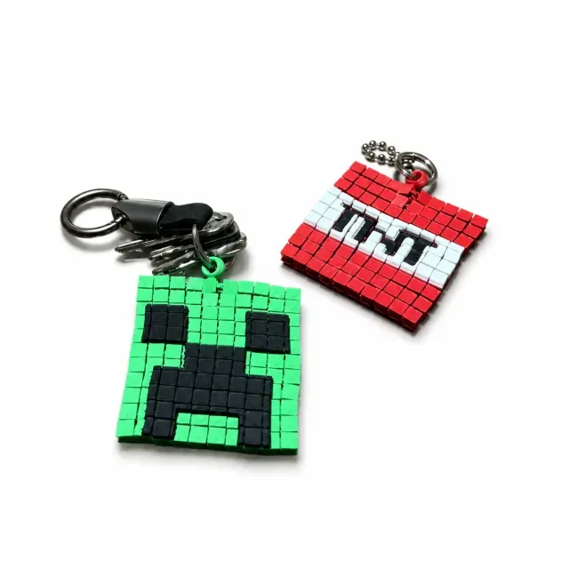 Minecraft Keychain Articulated / Creeper + TNT — Фото 4 из 9