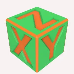 Cubo de calibración 20x20x20 mm