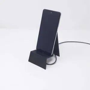 "Minim" Phone stand with holes for charger