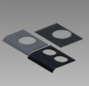 BMW E46 - MODIFIED ASHTRAY COVER WITH CUP HOLDER