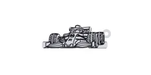 F1 Race Car Keychain (Front)