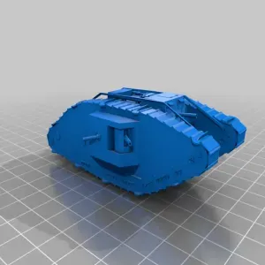 ork battle wagon - looted tank