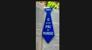 Tie Book Bookmark