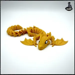 Glorious Wyvern - Articulated - Print in Place - magnetic