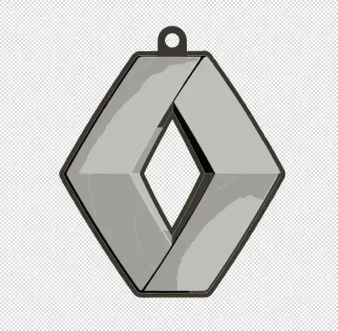 Renault Logo Keychain – 3 Color / Single Color Option — Фото 3 из 4