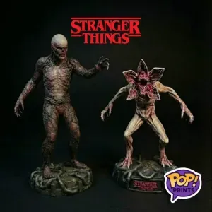 Vecna + Demogorgon – Stranger Things Resin Sculpture Pack