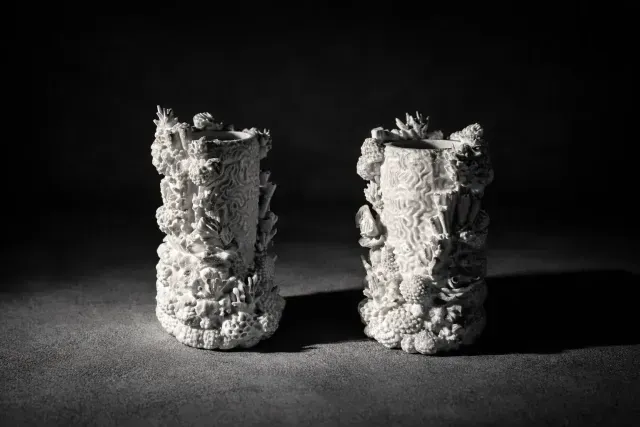 Coral Reef Vase - High Detail Statement Vase