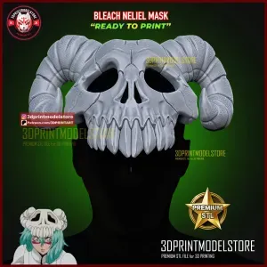 Bleach Neliel Tu Cosplay Mask - Ichigo Hollow Mask Halloween
