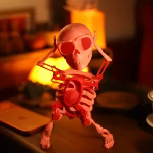 3D-модели танцующих скелетов для печати