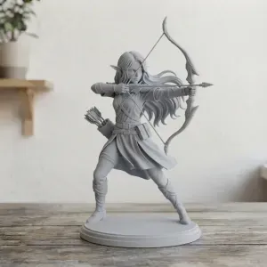 anime Elf Warrior