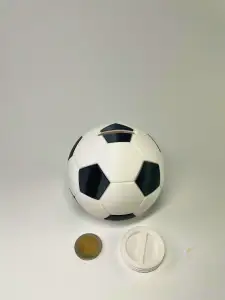 Football Piggy Bank - Soccer Coin Box