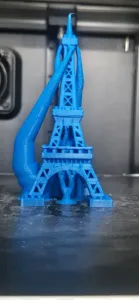 Block-Style Eiffel Tower