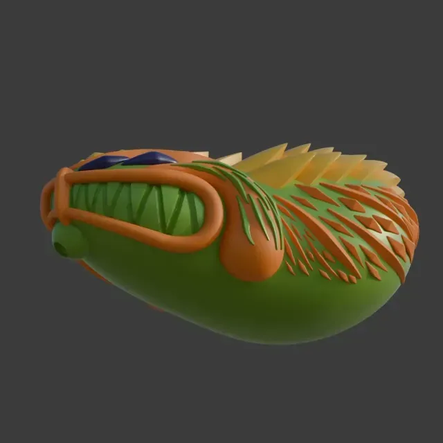 Spiky Soft Frog Fishing Rubber Lure Mold — Image 4 of 9