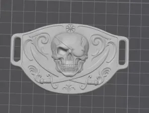 NAME: Black Tide Pirate Plaque