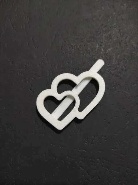Echo of Love – Hair Clip - Valentine's Day — Image 2 of 4
