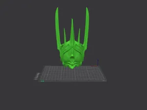 Sauron Helmet Miniature Cosplay Display Replica