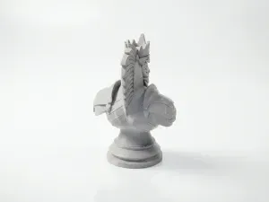 Doom Slayer Knight Chess Piece Gaming 3D Printable