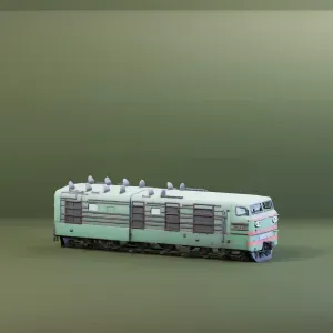 VL80K Electric Locomotive - Printable STL