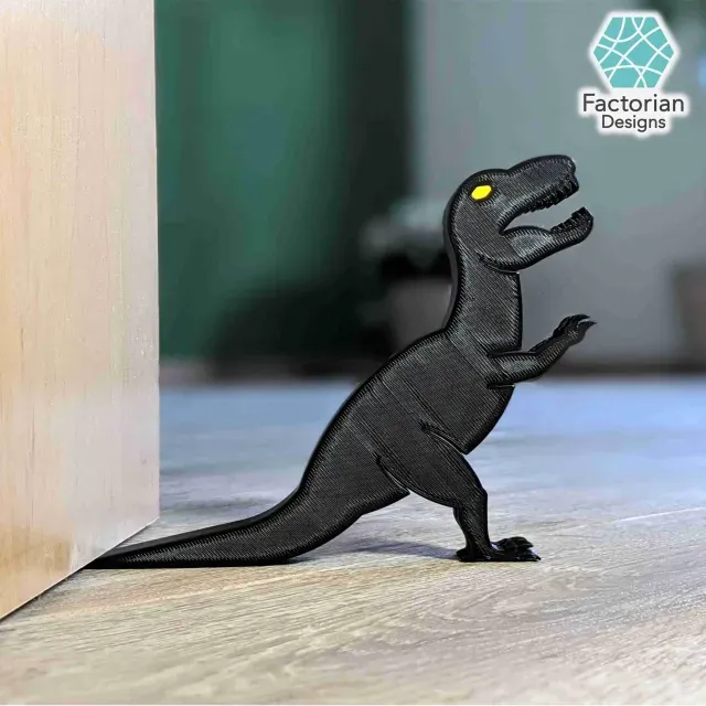 Adorable Dino Doorstop - Keep Your Door Secure in Style! — Фото 2 из 9