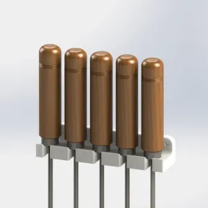 BBQ Skewer Wall Rack