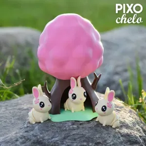 Sakura Bunnies and their Blooming Hideout 🌸🐰