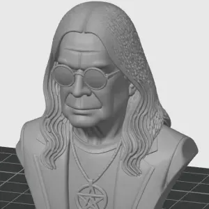 Ozzy Osbourne - bust