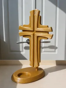 Подсвечник с крестом