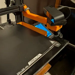 Ender 3 V3 KE/SE Nebula webcam holder.