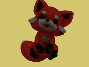 Knitted Red 🦊 Fox