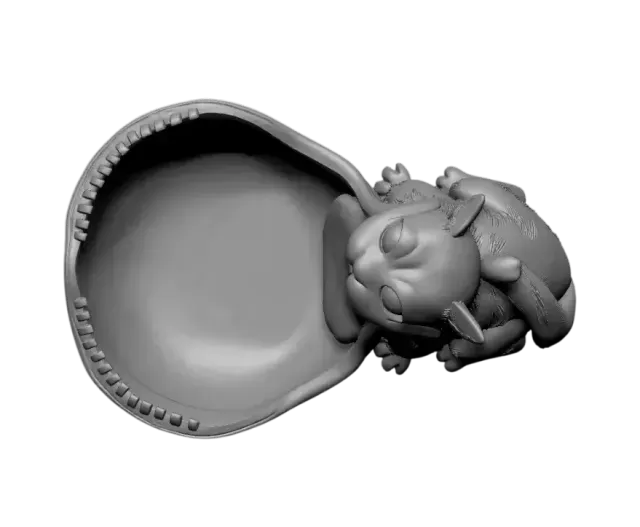 Cat-shaped trinket holder / Cheshire-style candy dish — Фото 9 из 9