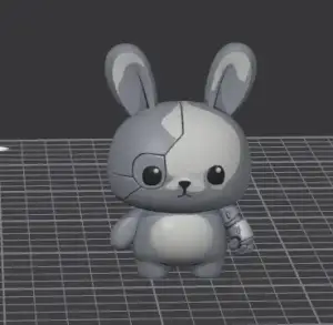 Silver Patchwork Bunny Pal – Noah0x03